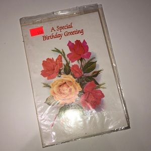 Vintage Pop-Up Birthday Card